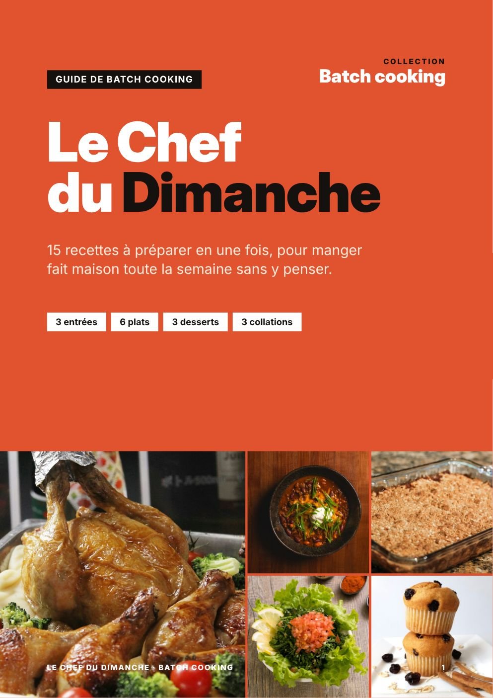 Couverture du guide Batch cooking