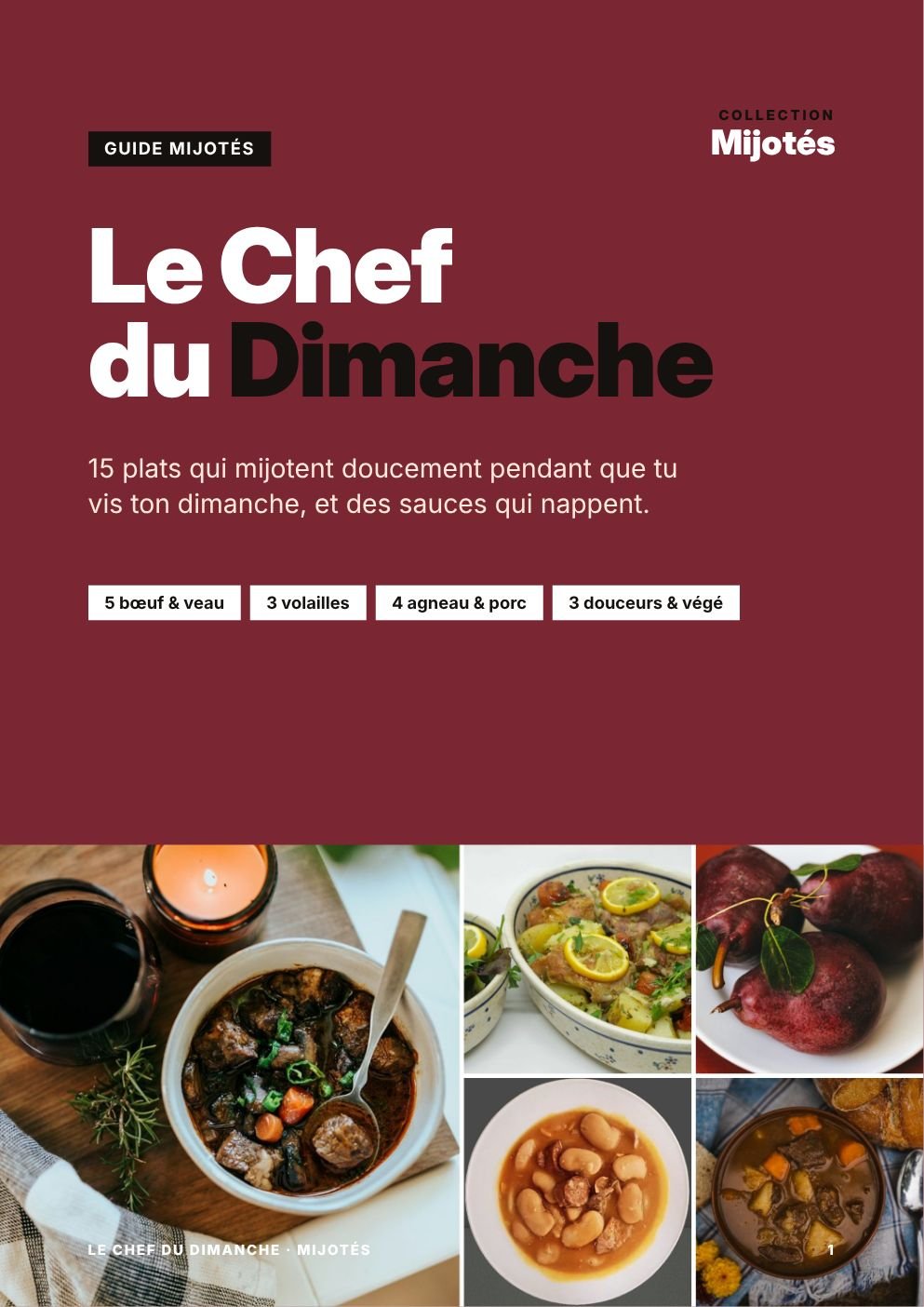 Couverture du guide Mijotés