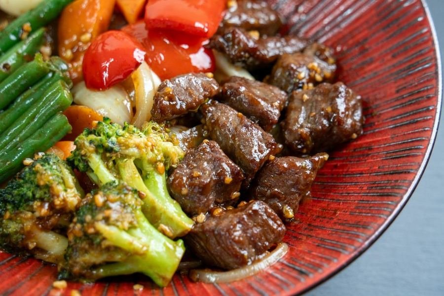 Wok de bœuf au brocoli