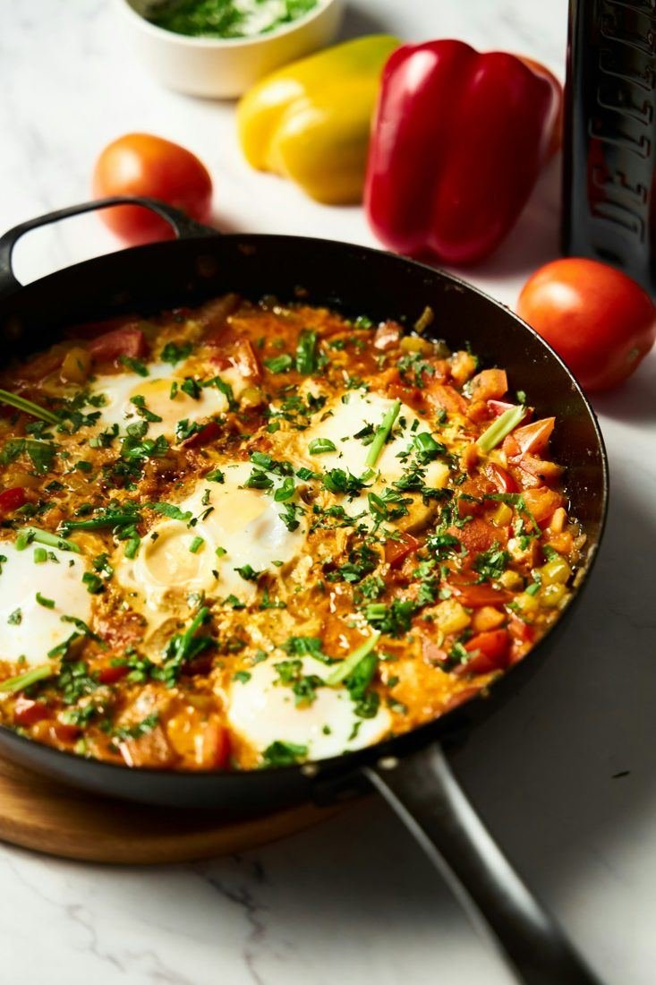 Shakshuka aux haricots blancs